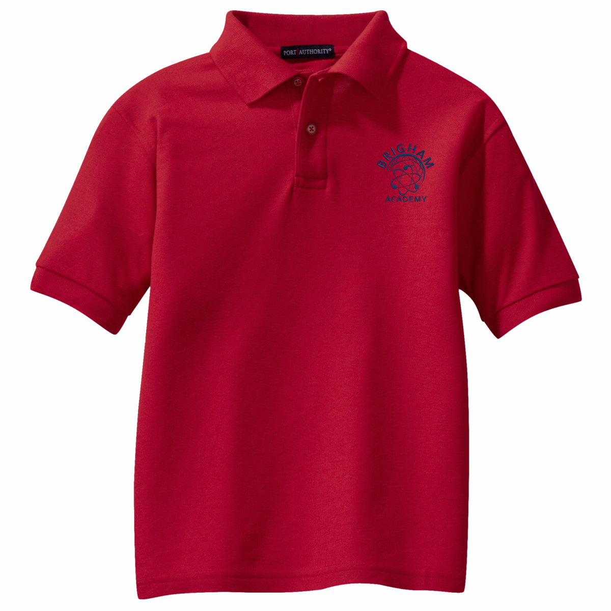 Brigham Academy ADULT SIZE - Port Authority® Classic Pique Polo - RED