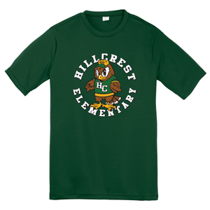 Hillcrest 100% Polyester Moisture Wicking T-shirt - Forest