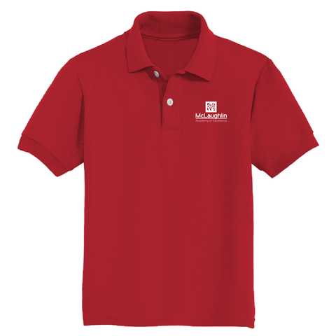 McLaughlin (AOE) Youth and Adult Jerzees SpotShield™ Jersey Polo for 8th GRADE STUDENTS