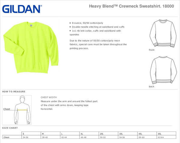 CLEARANCE - Hillcrest Basic Cotton/Poly Blend Sweatshirt - Forest