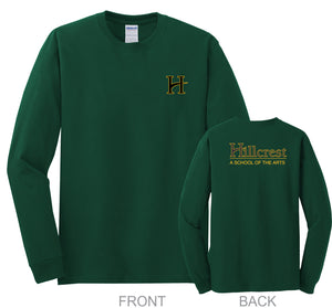 CLEARANCE - Hillcrest 100% Cotton Long Sleeve T-Shirt - Forest – PMG School  Gear by Partner Marketing Group