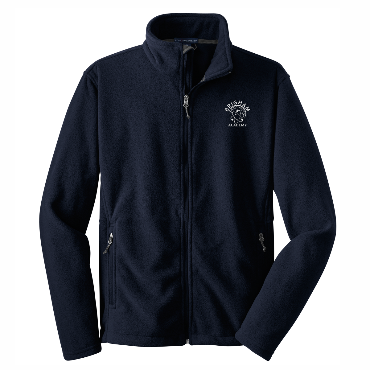 Brigham Academy ADULT SIZE - Port Authority® Fleece Jacket - Navy