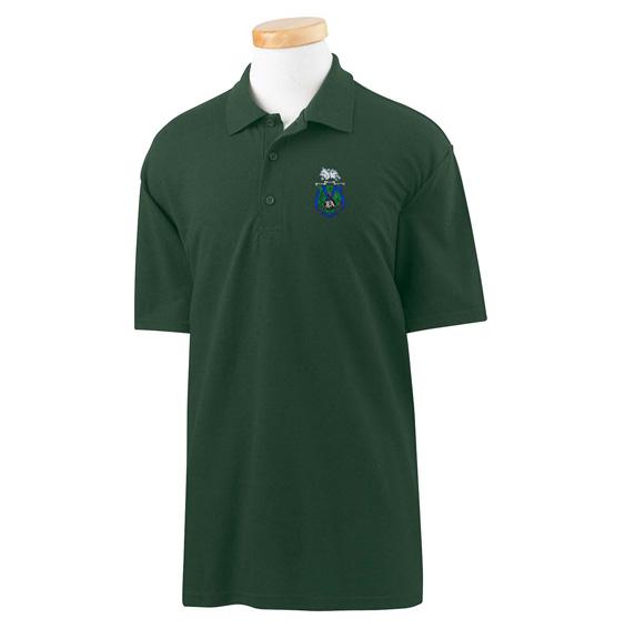 Jewett Academy Youth Embroidered Polo - Forest Green (Youth Size)